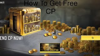 How To Get Free Cp In Codms Rebate Event