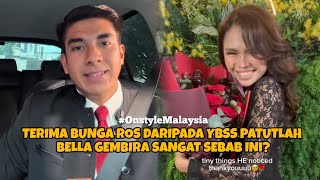 Download Lagu BELLA MELOMPAT TERIMA BUNGA DARIPADA YBSS RUPANYA INI PUNCANYA?WAH😍♥️ MP3