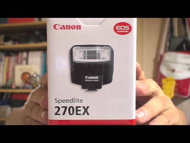 Canon Speedlite 270EX キヤノン 最安スピードライト（ストロボ