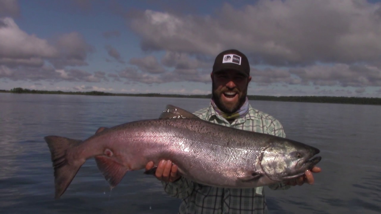 Down Current Trolling For Big King Chinook Salmon In Alaska Youtube