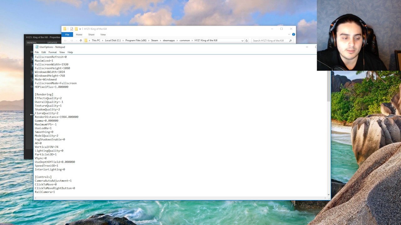 How to get MAX FPS in H1Z1 KOTK!