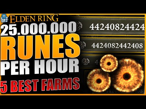 Best RUNE FARM In Elden Ring -25 MILLION RUNES PER HOUR EASY - How To Get EASY RUNES FOR ALL PLAYERS