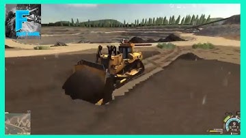 FS19 TCBO || Mining Construction Economy || mining and making materials
