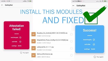 Magisk APi error, safetynet fix modul Android 10, android 11,12