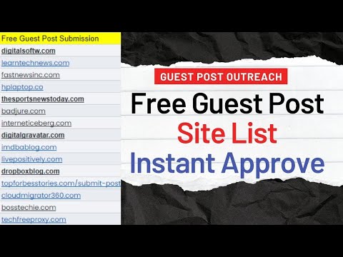 Free guest posting
