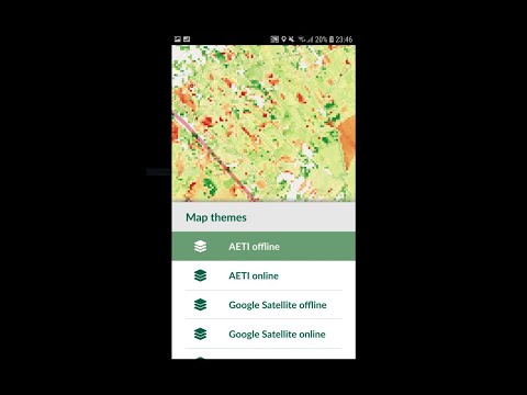 How to create an app for field surveying of crop water productivity with FAO WaPOR data?