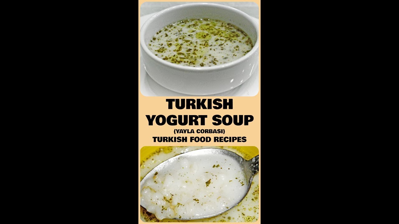 Turkish Yogurt Soup - Yayla Corbasi Recipe - YouTube