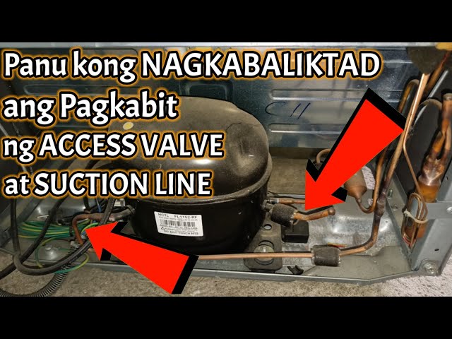 Panu kong  Nagkabaliktad | ang Pagkabit ng ACCESS VALVE at SUCTION LINE !! class=