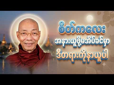 စိတ်ကလေးအနားယူဖို့မအိပ်ခင်မှာဒီတရားကိုနာယူပါ ၊ ပါမောက္ခချုပ်ဆရာတော်အရှင်နန္ဒမာလာဘိဝံသ