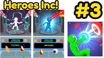 Heroes Inc! Game By Lion Studios Gameplay Walkthrough Part 3 | (IOS - Android)