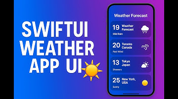 Build a Stunning SwiftUI Weather App UI in 10 Minutes | Beginner SwiftUI Tutorial