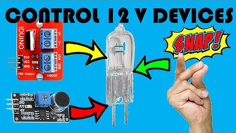 Electrifying Gestures: Snapping Control of 12V LEDs via Arduino and MOSFET