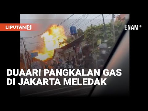 serem!-detik-detik-pangkalan-gas-meledak-di-pondok-kelapa-jakarta-|-liputan6
