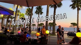 جولة سياحية في الرائعة فلوره البانيا.walking tour in Vlore Albania