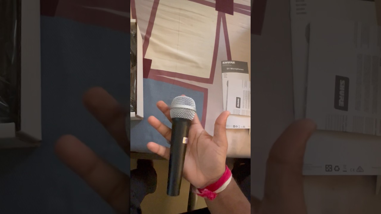 Shure SV100 Mic unboxing | Shure multipurpose mic | 