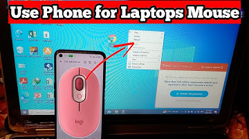 How to Change Your Phone into wireless Mouse for Laptops or PC