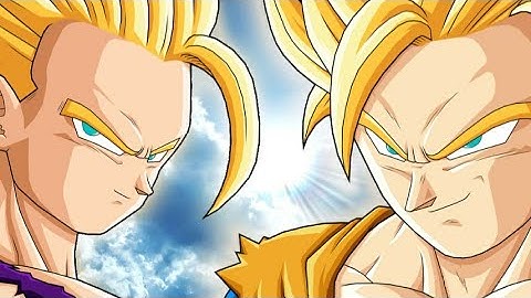 Bonus 3 Dbz Tenkaichi Tag Team Gohan Super Saiyan 2 VS Goku Super Saiyan 1 et 2