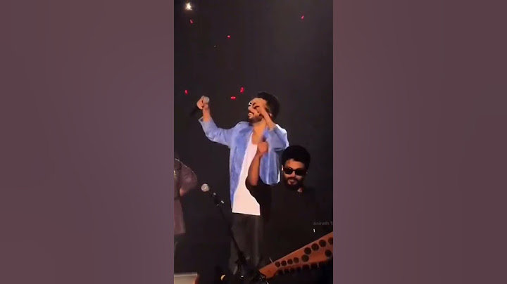 Ajithey..🎶 X Rockstar #anirudhofficial at singapore🔥#Ajithkumar #vidaamuyarchi #ak #kadavuleyajithey