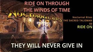 NOCTURNAL RITES RIDE ON with Lyrics The Sacred Talisman 1999