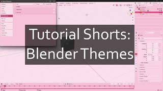How to Change your Blender's Theme | Blender 4.2 Net Worth