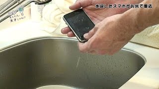 【コレ天】水没したスマホがお米で復活する方法