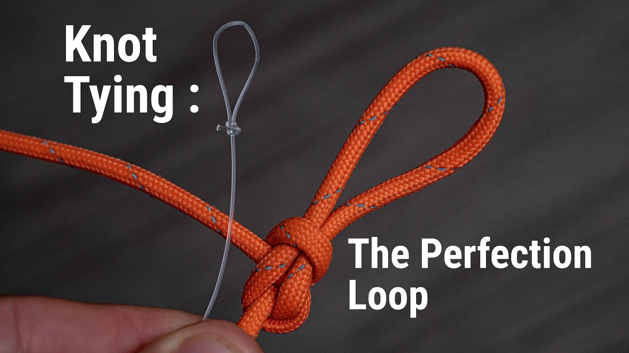 How To Add A Loop On Your Leader  How To Tie The Perfection Loop 