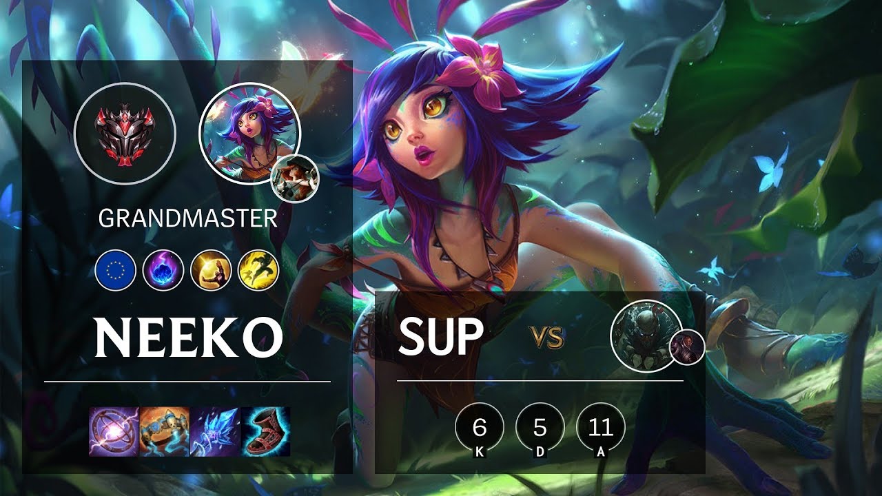 Neeko Support vs Pyke - EUNE Grandmaster Patch 10.6