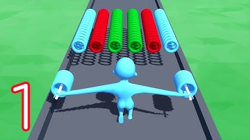 Stack Colors ‪2‬ - Funny Gameplay All Levels 1-15 (Android,iOS)