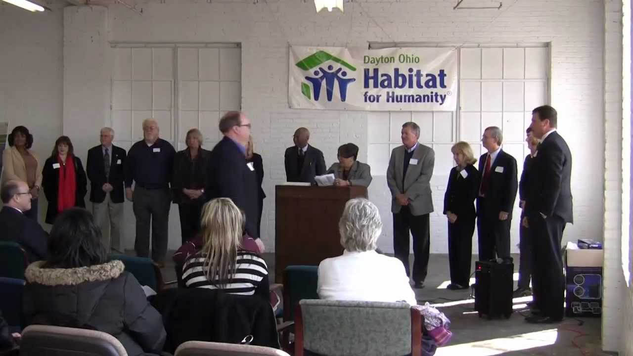 Dayton Habitat for Humanity "Home Begins Here" Campaign Launch YouTube