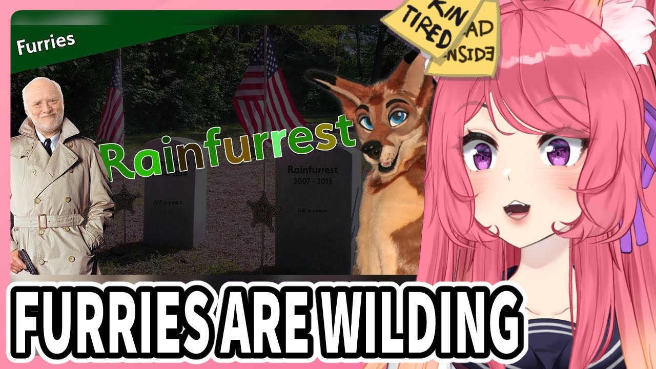 The Failure of Rainfurrest | Kitsu reacts to Internet Historian | Vtuber Reacts