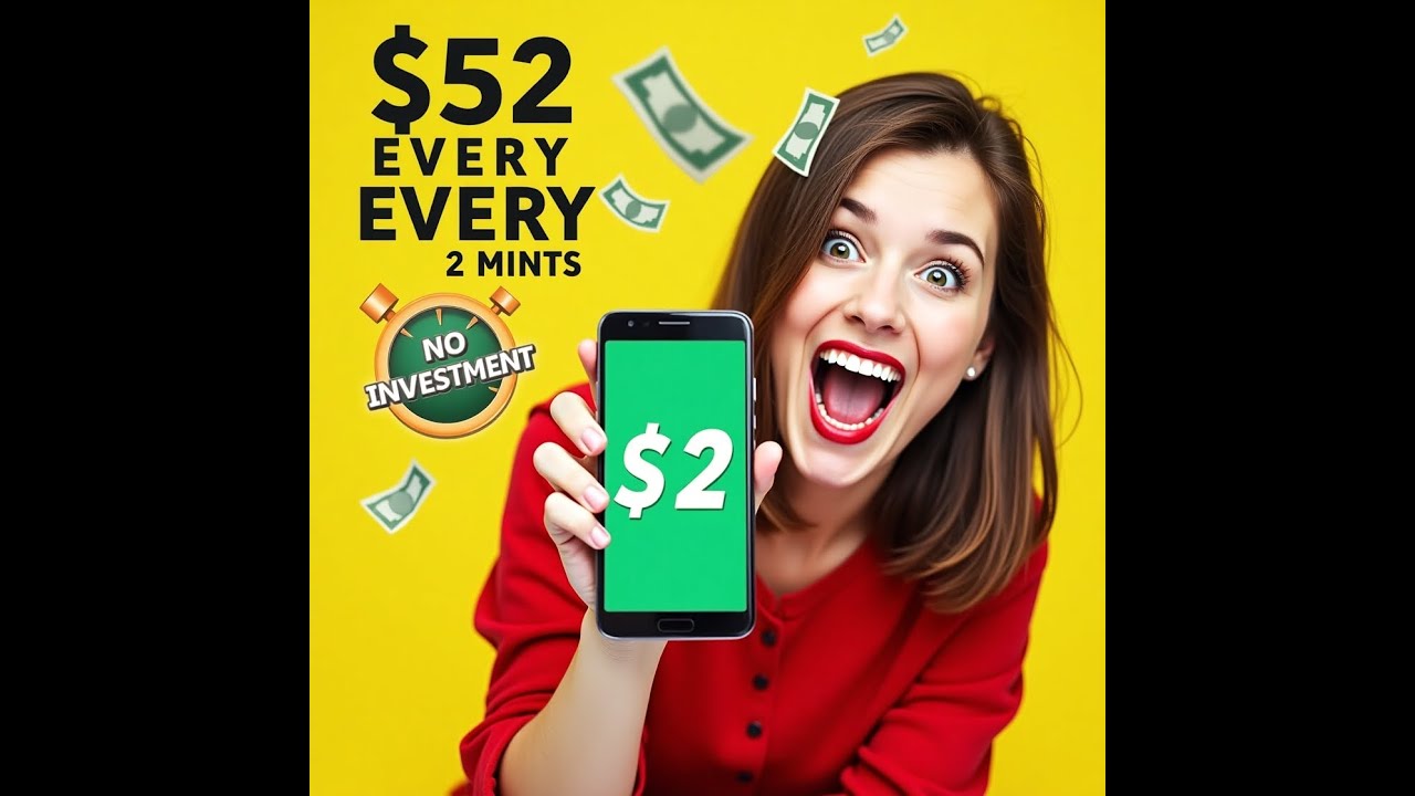 Claim free $2 every 2 minutes