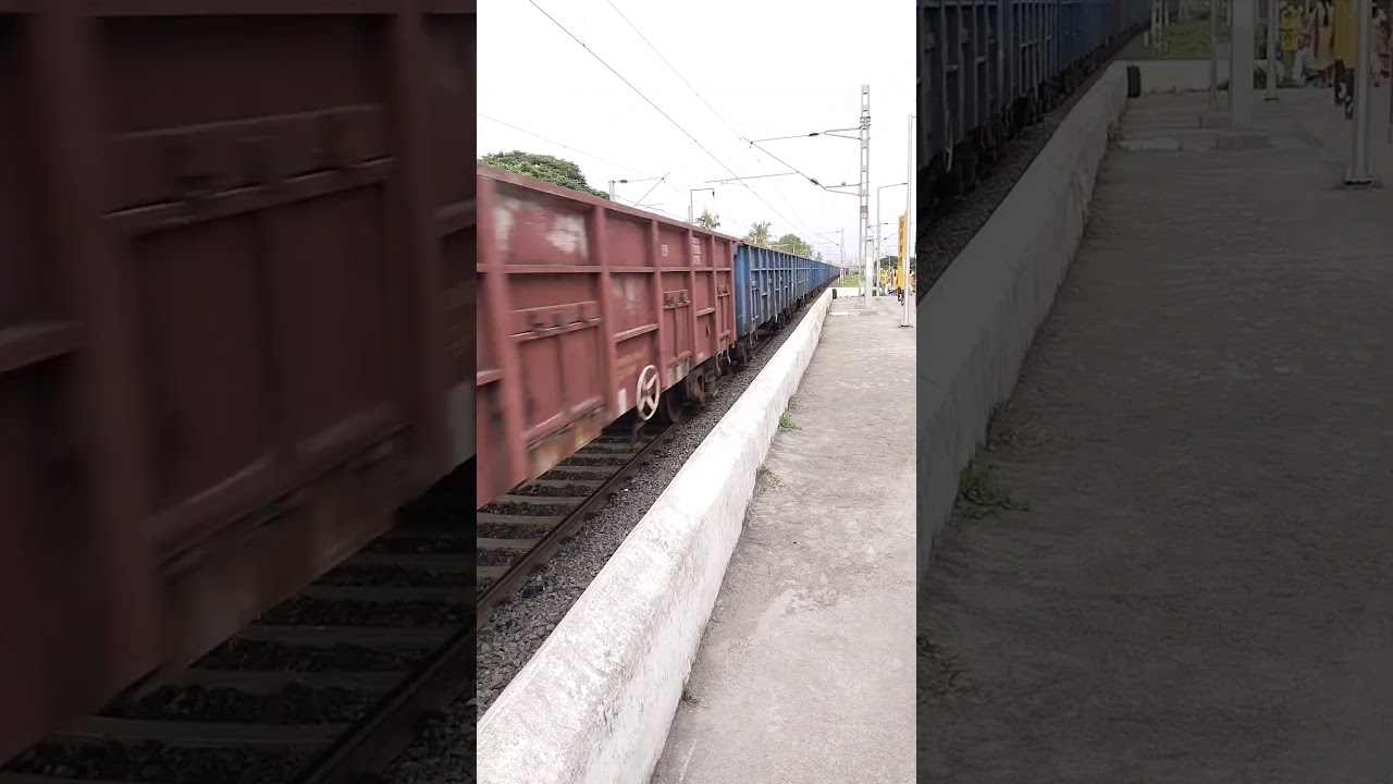 💥 Stunning Action of BOXN Freight Train 🚂🇮🇳🔥 