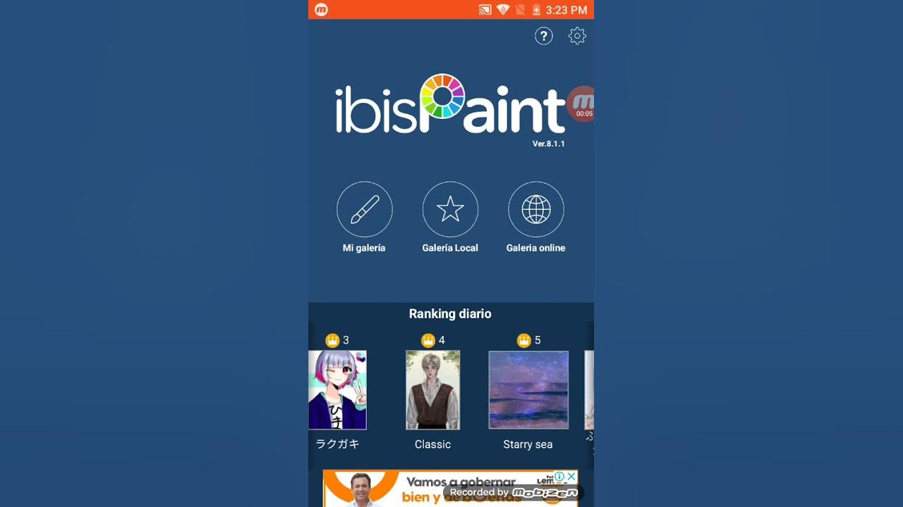 Tutorial de cómo pintar un paisaje fácil en (Ibis Paint) para