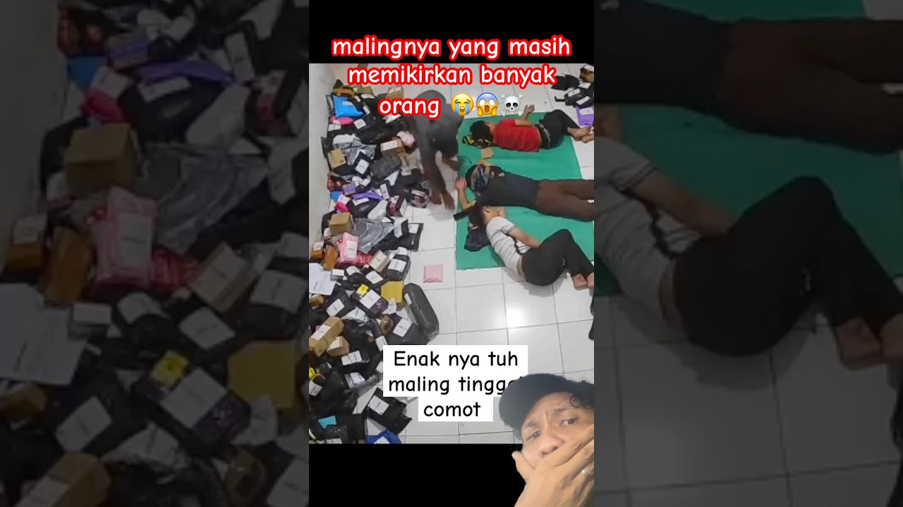 A thief who still thinks about many people😭😱