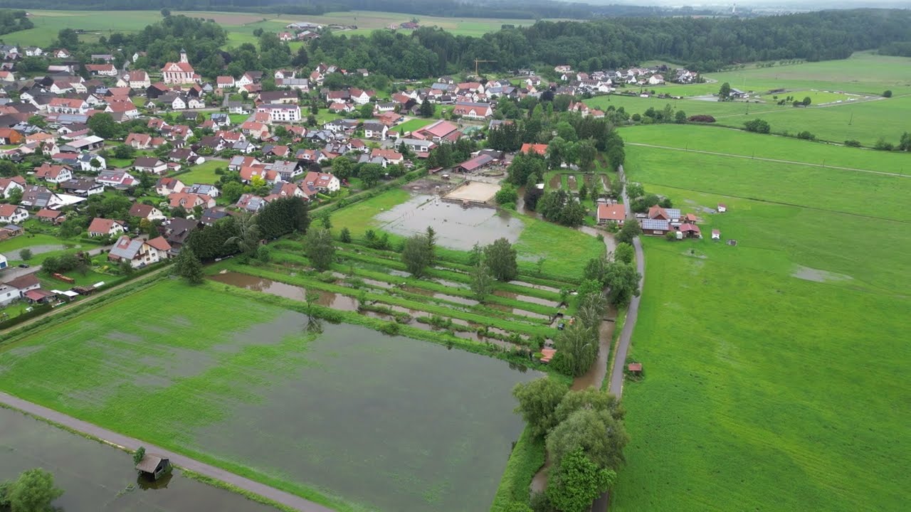 Hochwasser 2024 - Mindelzell