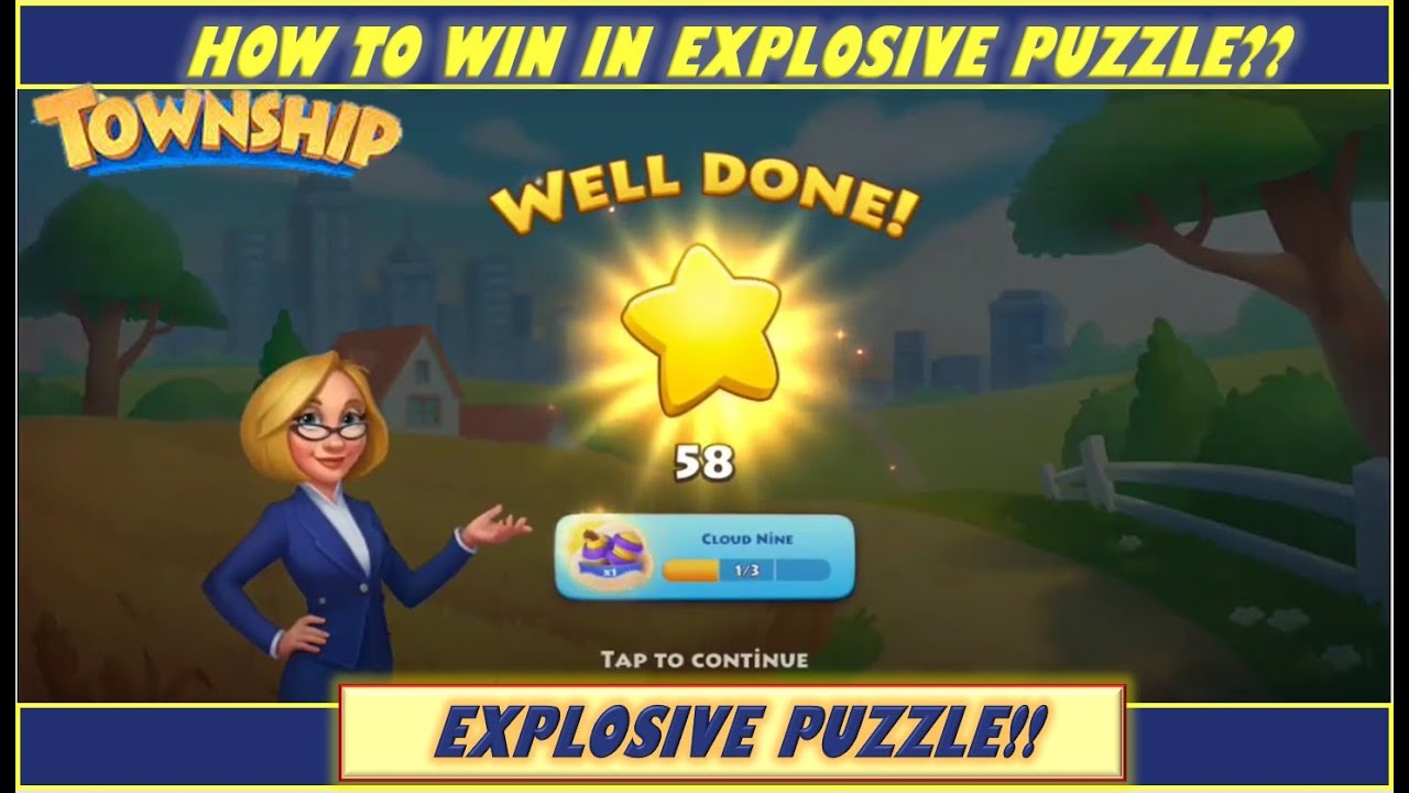 TOWNSHIP GAME | Explosive Puzzle Gameplay!!! | Township Event | Township Lover
