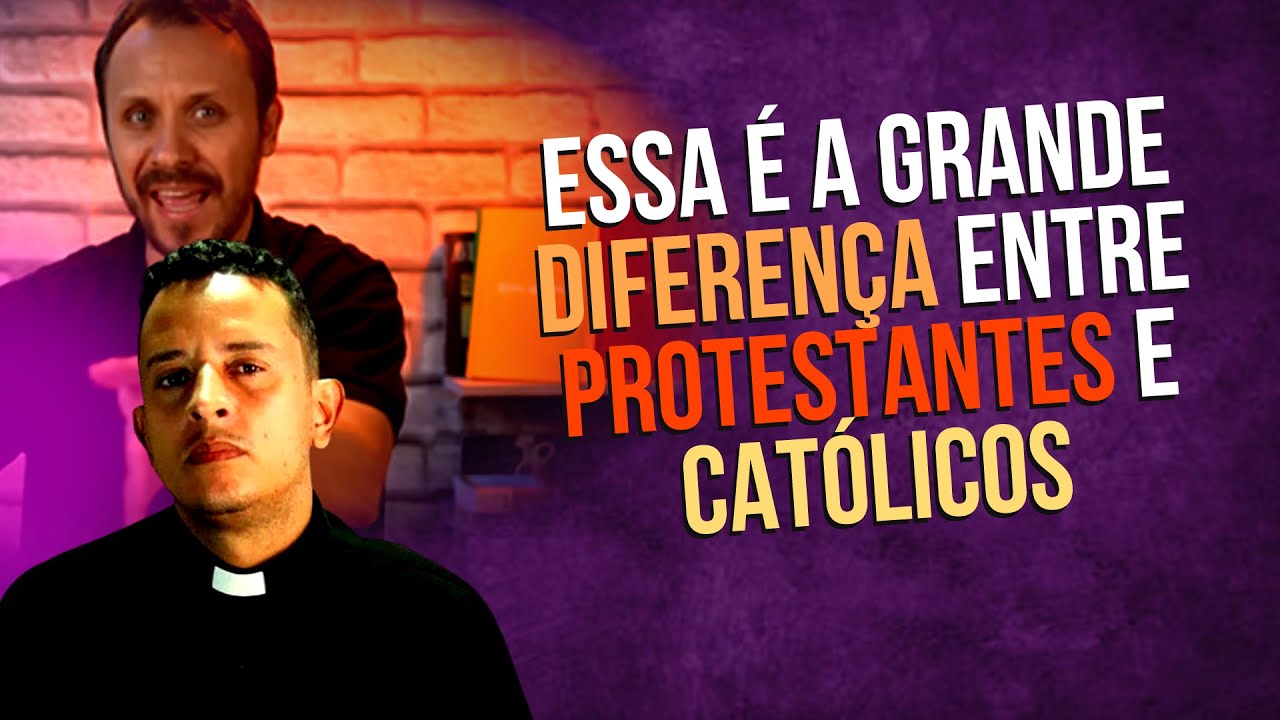 RESPOSTA AO PR. RODRIGO MOCELLIN // ESSA É A GRANDE DIFERENÇA ENTRE PROTESTANTES E CATÓLICOS