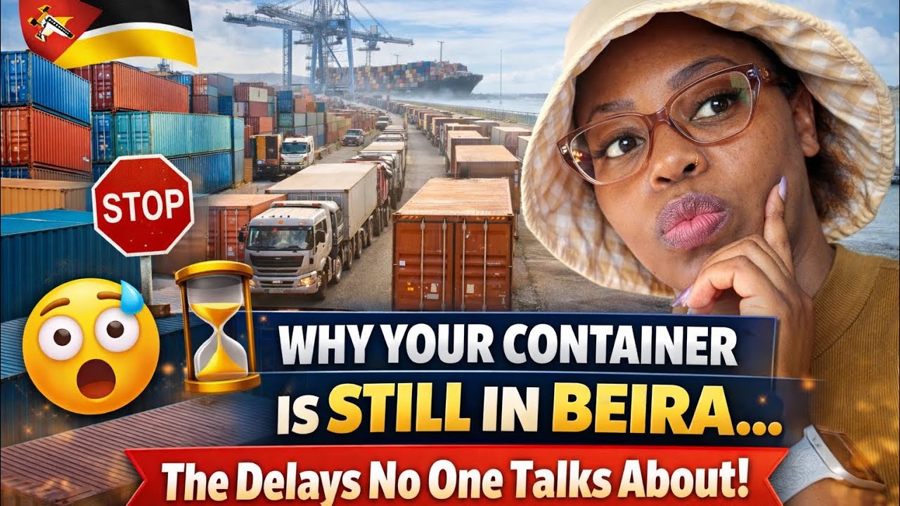 «Почему ваш контейнер до сих пор в Бейре… Задержки, о которых никто не говорит! ⏳»🇿🇼