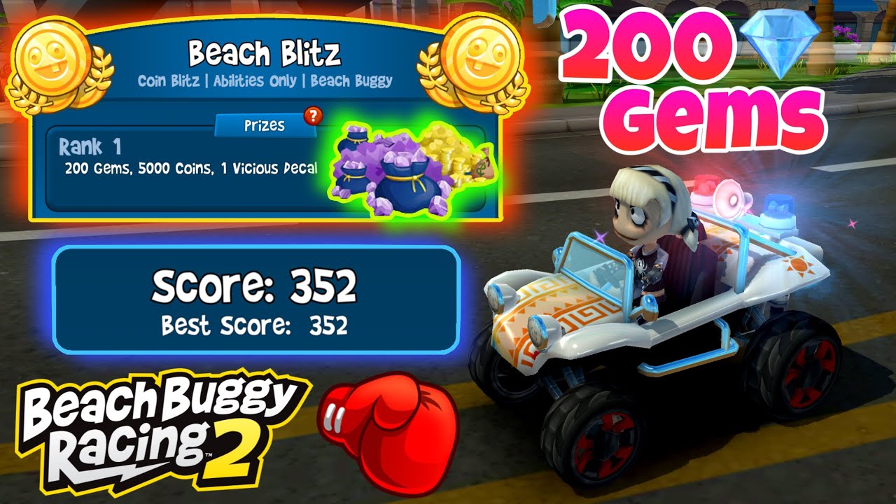 Beach Blitz 🪙| 200💎Gems Prize💫| Beach Buggy🌤️+ Roxie🥊| Beach Buggy ...