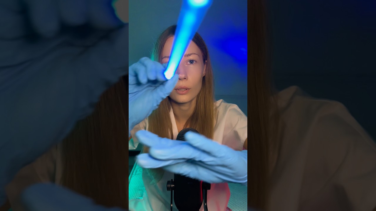 ASMR Look At The Light 💡 Eye Doctor Roleplay For Deep Relaxation & Sleep 😴 