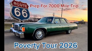 Poverty Tour Prep On The Newport From @JunkyardDigs @PoleBarnGarage 