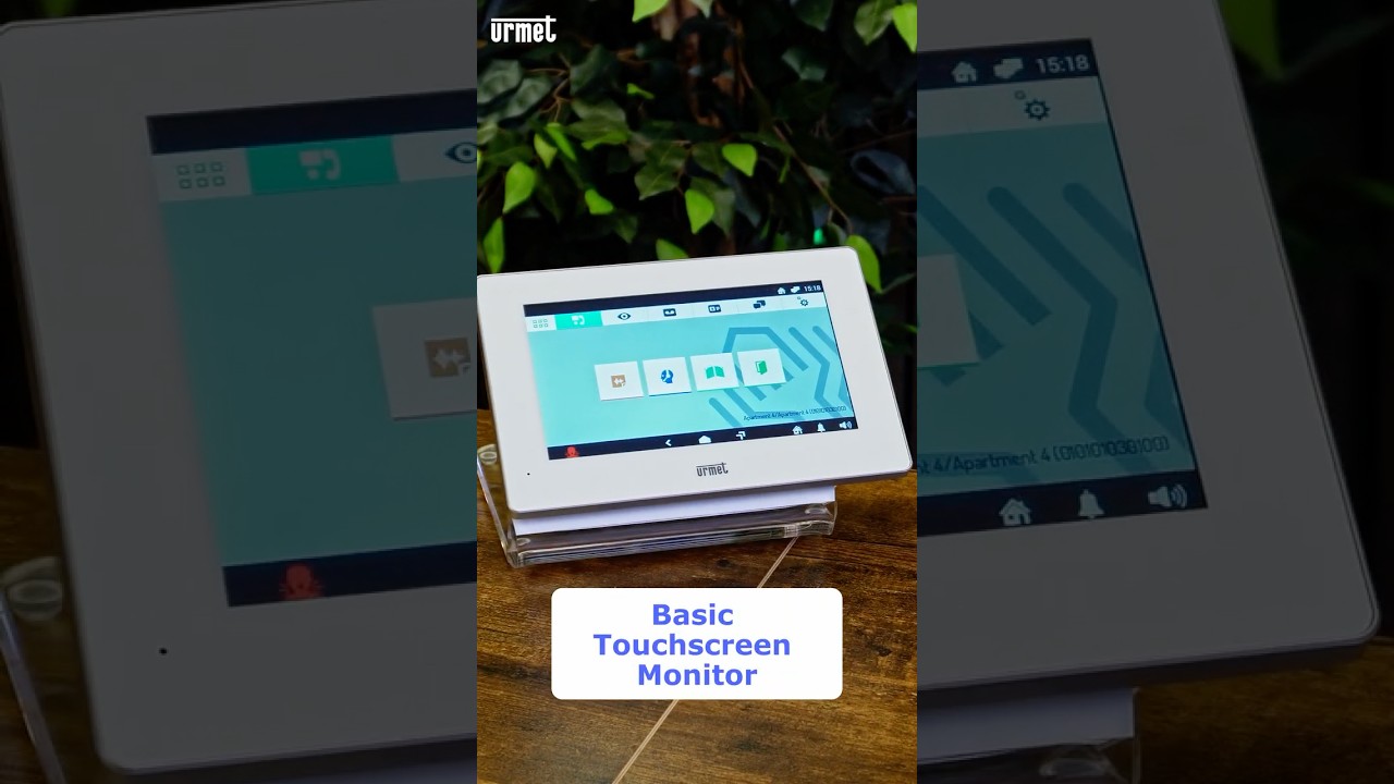 What is the Urmet 'Basic' Touchscreen Monitor?