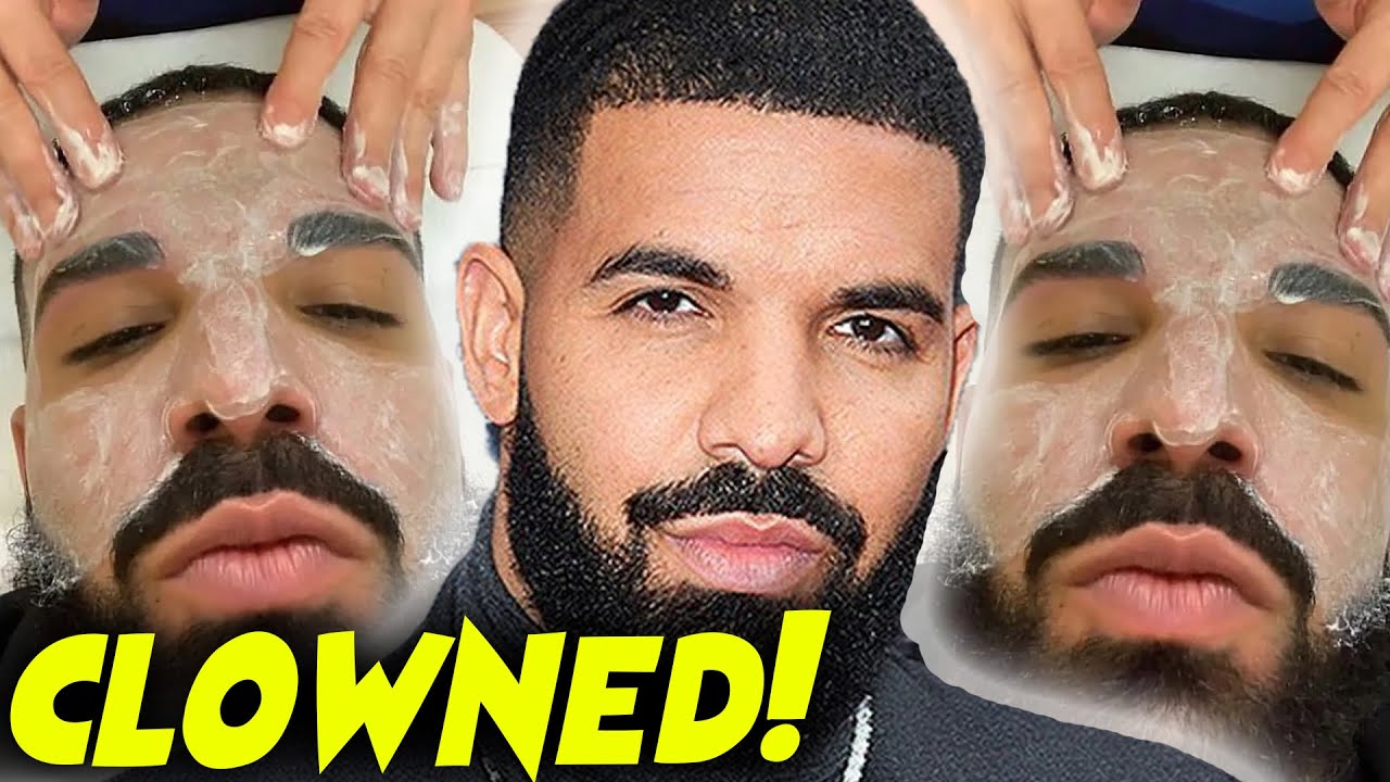Drake Rapper Face Mask Drake Being CLOWNED ONLINE For Using Face Masks! - YouTube