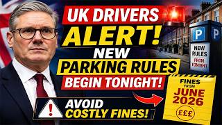 UK Drivers Alert New Parking Rules Begin Tonight – Avoid Costly June 2026 Fines!