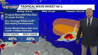TROPICAL UPDATE BEACH FORECAST 11PM 8-13-26
