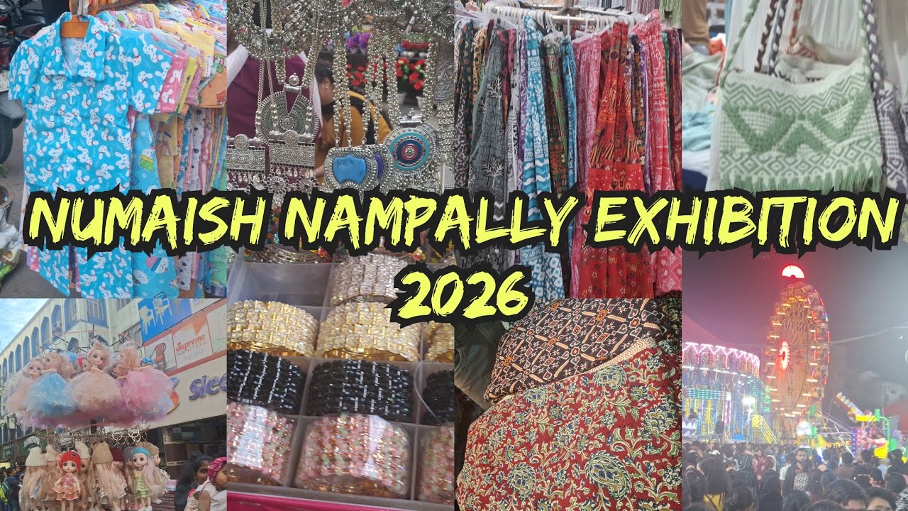 || Numaish Nampally Exhibition 2026 ||