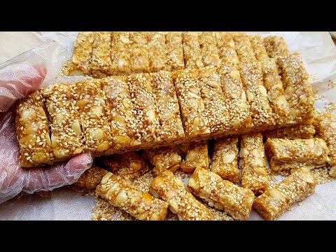 Video Cách Làm KẸO LẠC ÍT NGỌT ( KẸO ĐẬU PHỘNG)Giòn Tan... - youtube