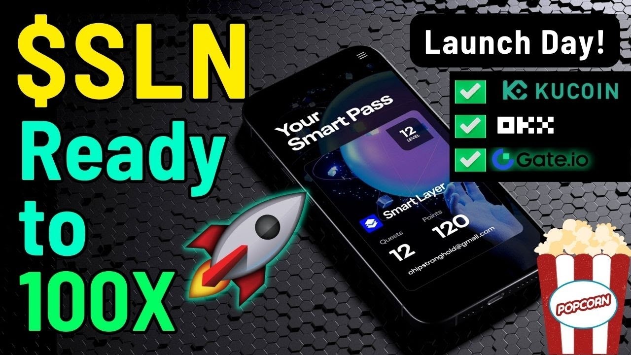 Smart Layer SLN crypto to hit $5 at launch! Claim Airdrop & trade on these exchanges