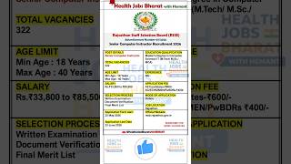 📢 RSSB Senior Computer Instructor Recruitment 2026 💻 322 Posts | Apply Online Now!