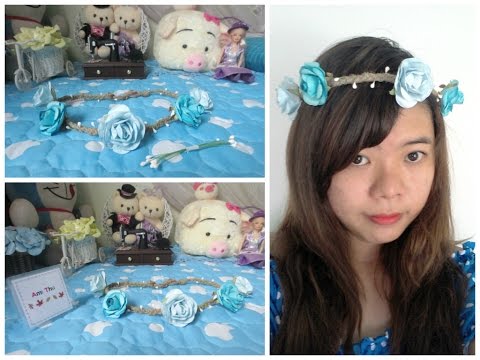 Video (DIY) Hướng dẫn làm vòng hoa đội đầu - youtube